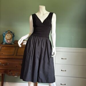 Eliza J Elegant Black Fabric